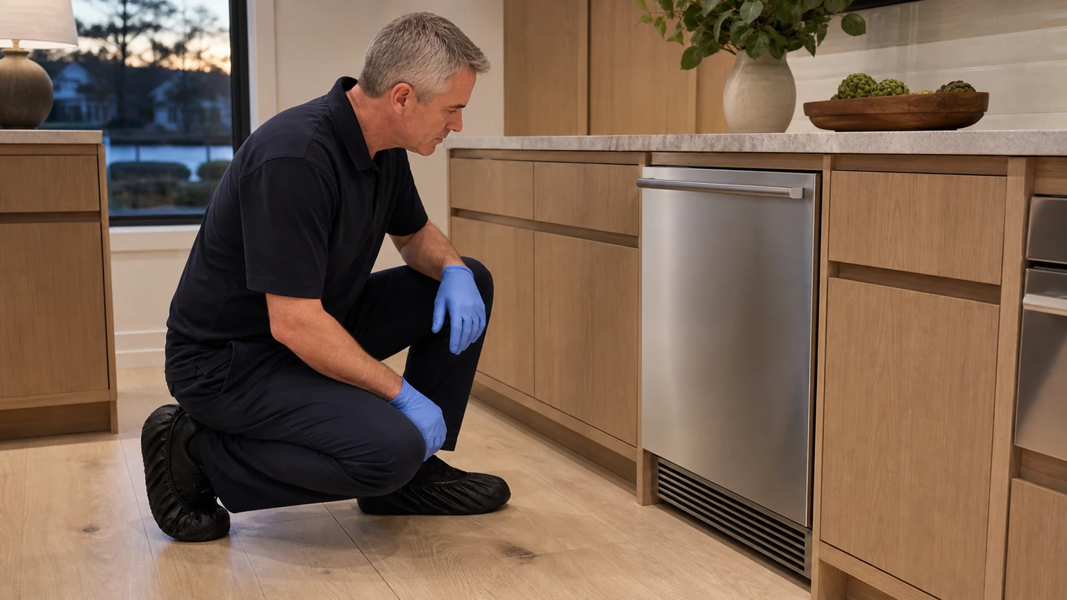 Undercounter ice maker diagnostic visit in Sag Harbor